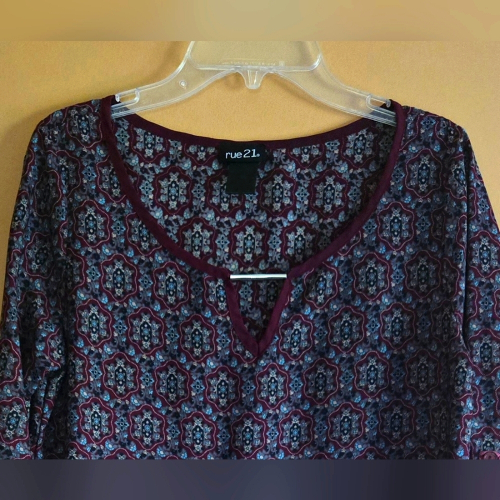 Rue21 boho tunic dress, size M. - Picture 2 of 5